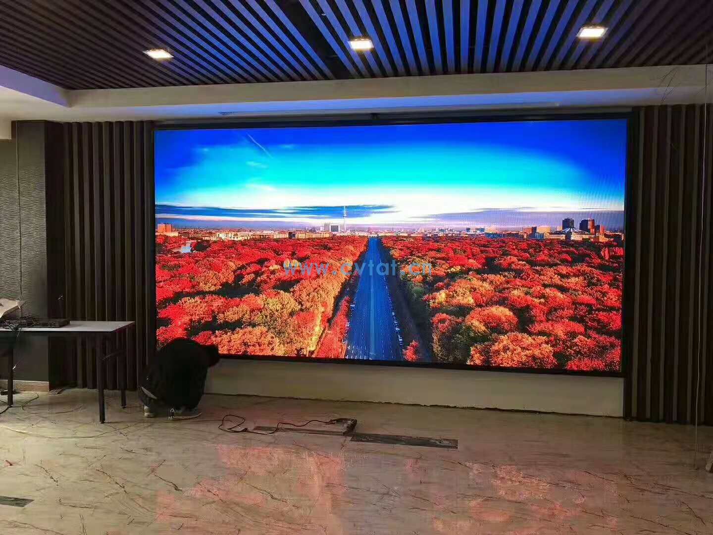 indoor P2 small-pitch display in Guilin,